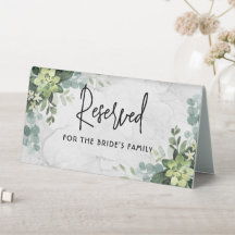 Vert Elégant Mariage Aquarelle Floral Minimal