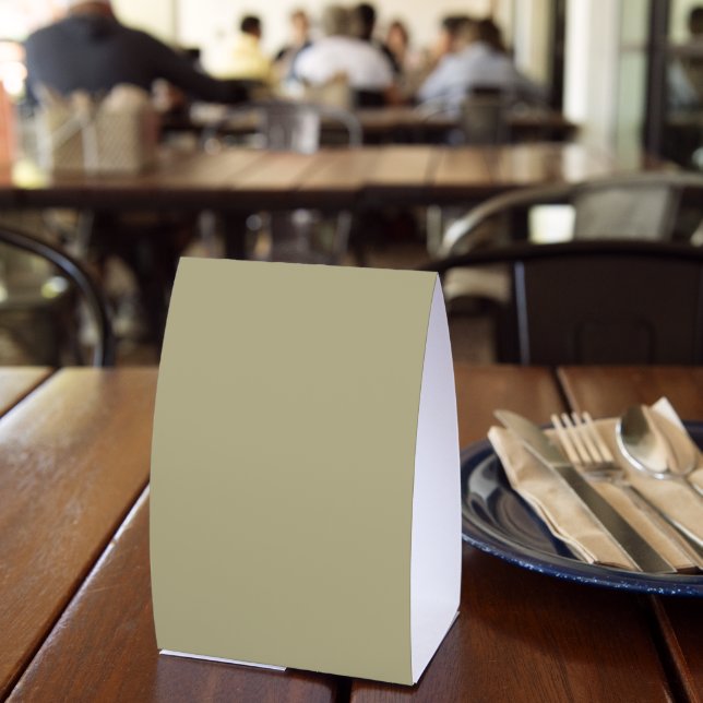 Plaque De Table Vert sage (Insitu (restaurant))