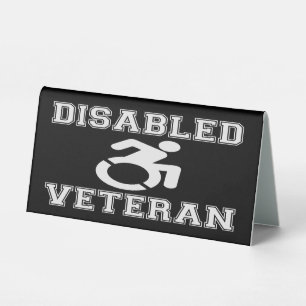 Plaque De Table Vétérinaire handicapé