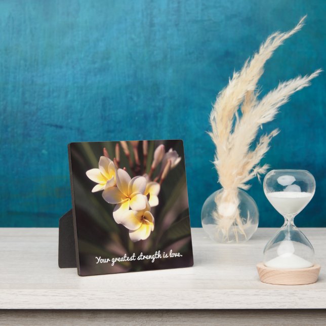 Plaque de table Words of Wisdom avec Easel (Insitu)