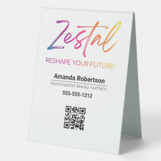 Plaque De Table Zestal