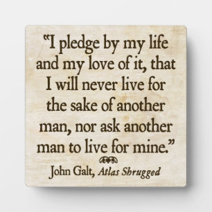 Plaque d'engagement de Galt