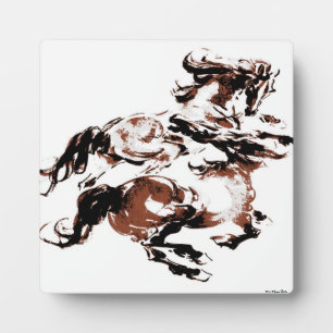 Plaque des Chevaux sauvages