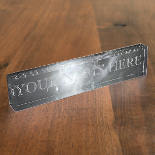 Plaque d'identification de fractale de Blackhole