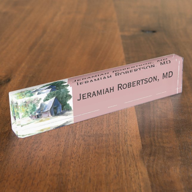 Plaque d'identification - Grange rurale (Taille)