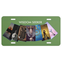 Plaque de licence avant de Wisdom Seeker
