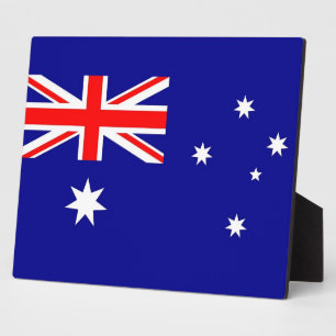 Plaque drapeau australien