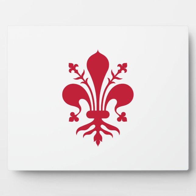 Plaque Drapeau de Florence (Devant)