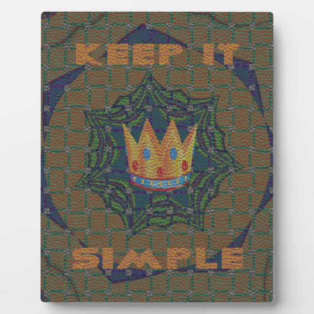 Plaque Fotoplatte (Vorderseite)