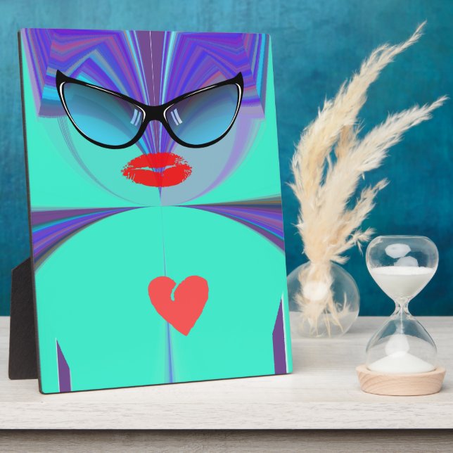 Plaque Fotoplatte (Seite)