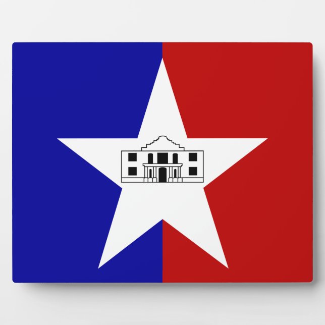 Plaque indicateur de la ville de San Antonio (Devant)