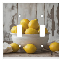 citrons frais interrupteur lumière