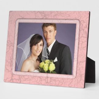 Plaque Mariage rose Grunge