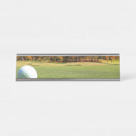 Plaque Nom Bureau