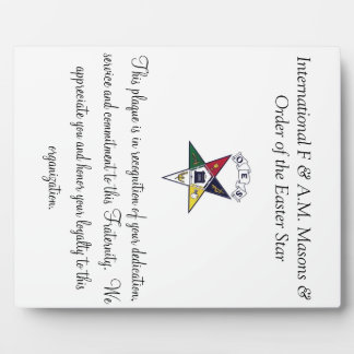 Plaque OES