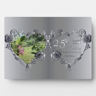 Plaque Photo 10e, 11e, 20e, 25e, 70e Place du Mariage