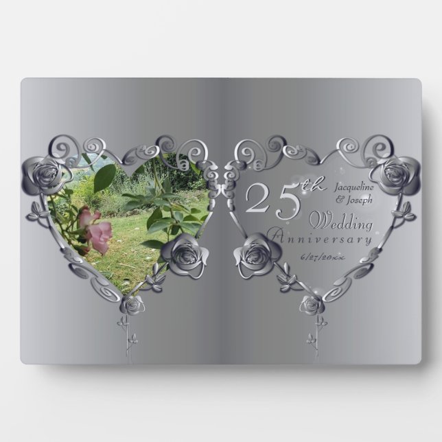 Plaque Photo 10e, 11e, 20e, 25e, 70e Place du Mariage (Devant)
