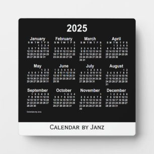 Plaque Photo 2025 Neon White Desk