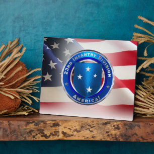 Plaque Photo 23e division d'infanterie “America!”