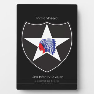 Plaque Photo 2nd Infantry Division