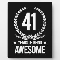 41e anniversaire (41 ans d'être génial)
