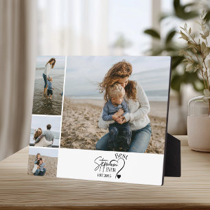 Plaque Photo 4 Meilleure Belle-Mère Personnalisée Collage de Ph