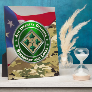 Plaque Photo 4e division d'infanterie