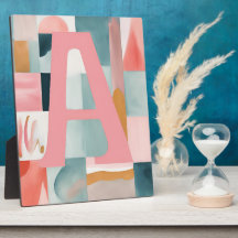 A in Pink AI art