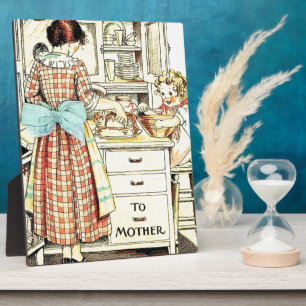 Plaque Photo À la mère