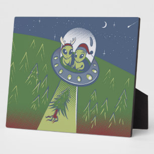 Plaque Photo Abduction de Christmas