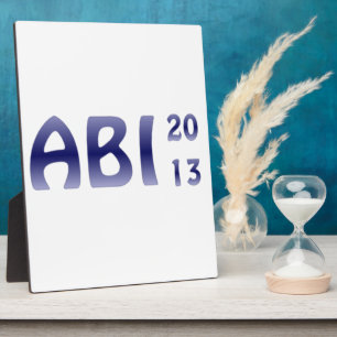 PLAQUE PHOTO ABI 2013