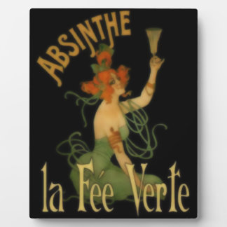 Plaque Photo Absinthe La Fee