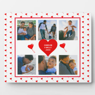 Plaque Photo Accueil Photo Collage personnalisé Famille Valenti