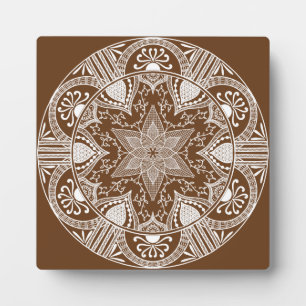 Plaque Photo Acorn Mandala