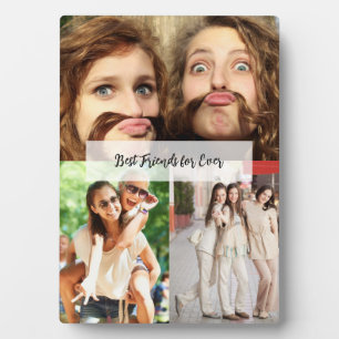 Plaque Photo ado/Gen Z stylisé Cute BFF esthétique