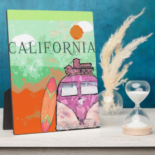 Plaque Photo Affiche de voyage en Californie