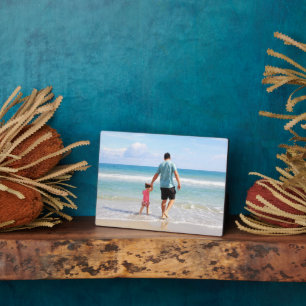 Plaque Photo Ajouter votre propre photo et/ou texte