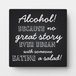 Plaque Photo Alcool ! Grande histoire