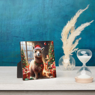 Plaque Photo "Alpaca les présents : un conte de Noël"