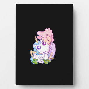 Plaque Photo Amateur de licorne