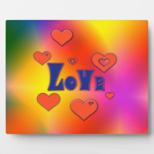 Plaque Photo Amour