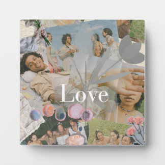 Plaque Photo Amour