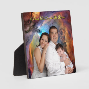 Plaque Photo Amour écrit dans les étoiles Photo Nébuleuse d'Ori