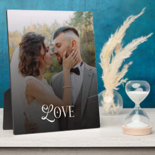 Plaque Photo Amour Moderne Couples de Photos de Mariage