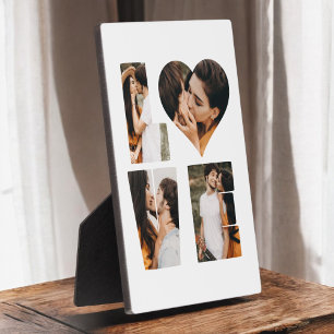 Plaque Photo Amour moderne Photo de cœur Instagram Saint-Valent