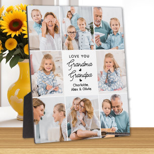 Plaque Photo Amour moderne Vous Grand-mère Grand-père Personnal