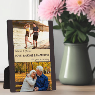 Plaque Photo Amour Rire Bonheur Couples Anniversaire Photo