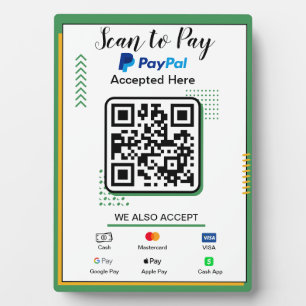 Plaque Photo Analyser pour payer le panneau Entreprise   Paieme