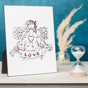 Plaque Photo Ange d'amour