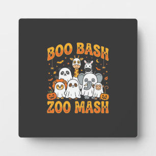 Plaque Photo Animaux du zoo Halloween Boo Bash Zoo Mash_1